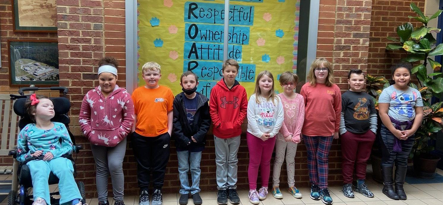 THIRD GRADERS NAMED AT JES